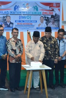 HUT ke-14 IWO Meranti, Pemkab Tekankan Pers Profesional dan Mitra Strategis Pembangunan