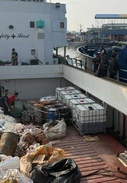 BNN dan Tim Gabungan Bongkar Kasus 2,6 Ton Narkotika Cair di Perairan Karimun