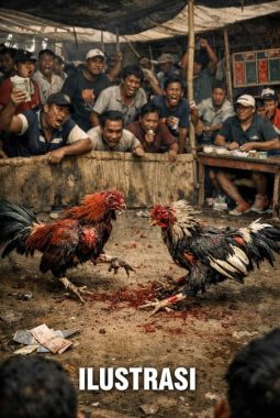 Luput dari Pantauan Ataukah Sengaja Dibiarkan, Sabung Ayam di Pelipit Tidak Tersentuh Hukum